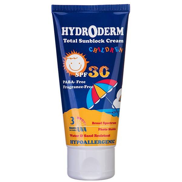کرم ضد آفتاب کودکان SPF 30 هیدرودرم (50 میلی لیتر)