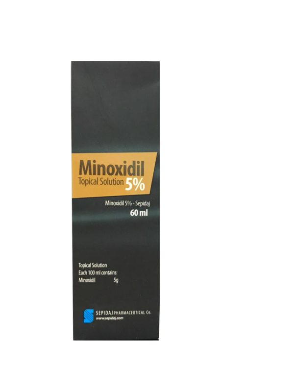 محلول ماینوکسیدیل ۵ درصد سپیداج (60 میلی لیتر)